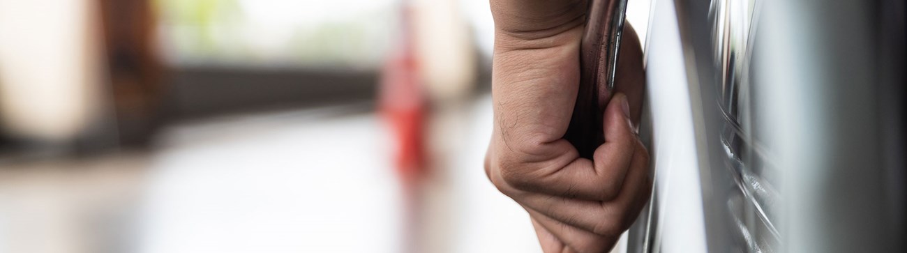 person in wheelchair