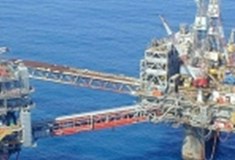 North Sea Oil Platform
